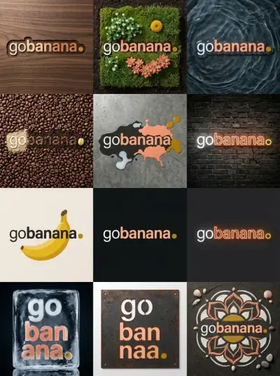 Баннер и веб-дизайн, созданный в GoBanana — пример 10