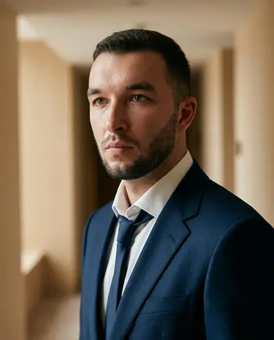 Портрет для отклика на вакансию — «В пиджаке с галстуком»